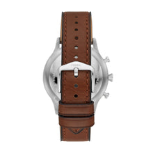 Load image into Gallery viewer, Pilot Chronograph Brown Leather Watch