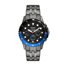 Load image into Gallery viewer, FB-01 Chronograph Smoke Stainless Steel Watch