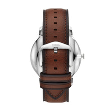 Load image into Gallery viewer, The Minimalist Solar-Powered Luggage Leather Watch