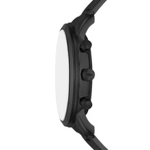 Load image into Gallery viewer, Minimalist Chronograph Black Stainless Steel Watch