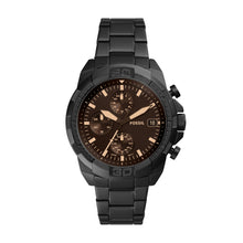 Load image into Gallery viewer, Bronson Chronograph Black Stainless Steel Watch