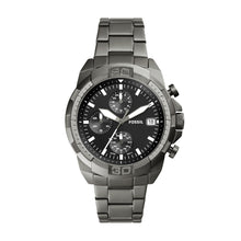 Load image into Gallery viewer, Bronson Chronograph Smoke Stainless Steel Watch