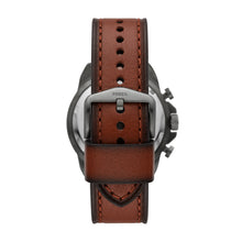 Load image into Gallery viewer, Bronson Chronograph Brown Eco Leather Watch