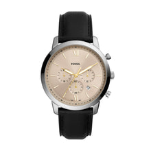 Load image into Gallery viewer, Neutra Chronograph Black Eco Leather Watch