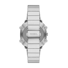 Load image into Gallery viewer, Retro Analog-Digital Stainless Steel Watch