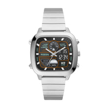Load image into Gallery viewer, Retro Analog-Digital Stainless Steel Watch