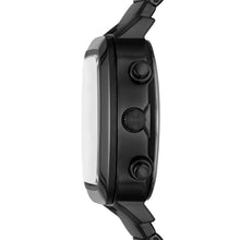 Load image into Gallery viewer, Retro Analog-Digital Black Stainless Steel Watch