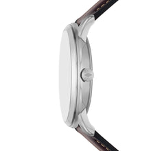 Load image into Gallery viewer, Neutra Moonphase Multifunction Brown Leather Watch