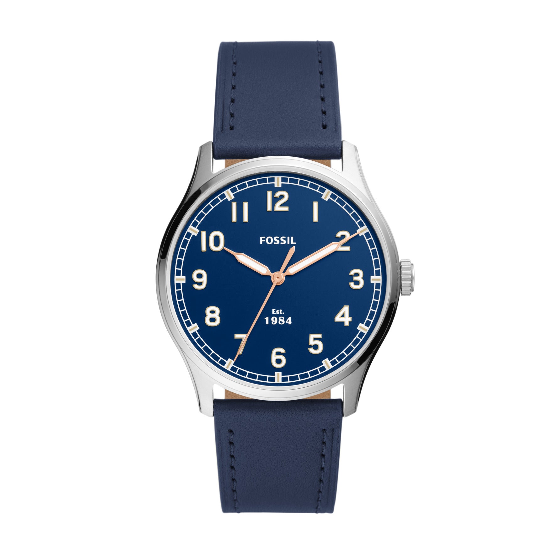 Fossil on sale watch navy