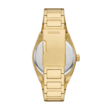 Load image into Gallery viewer, Everett Three-Hand Date Gold-Tone Stainless Steel Watch