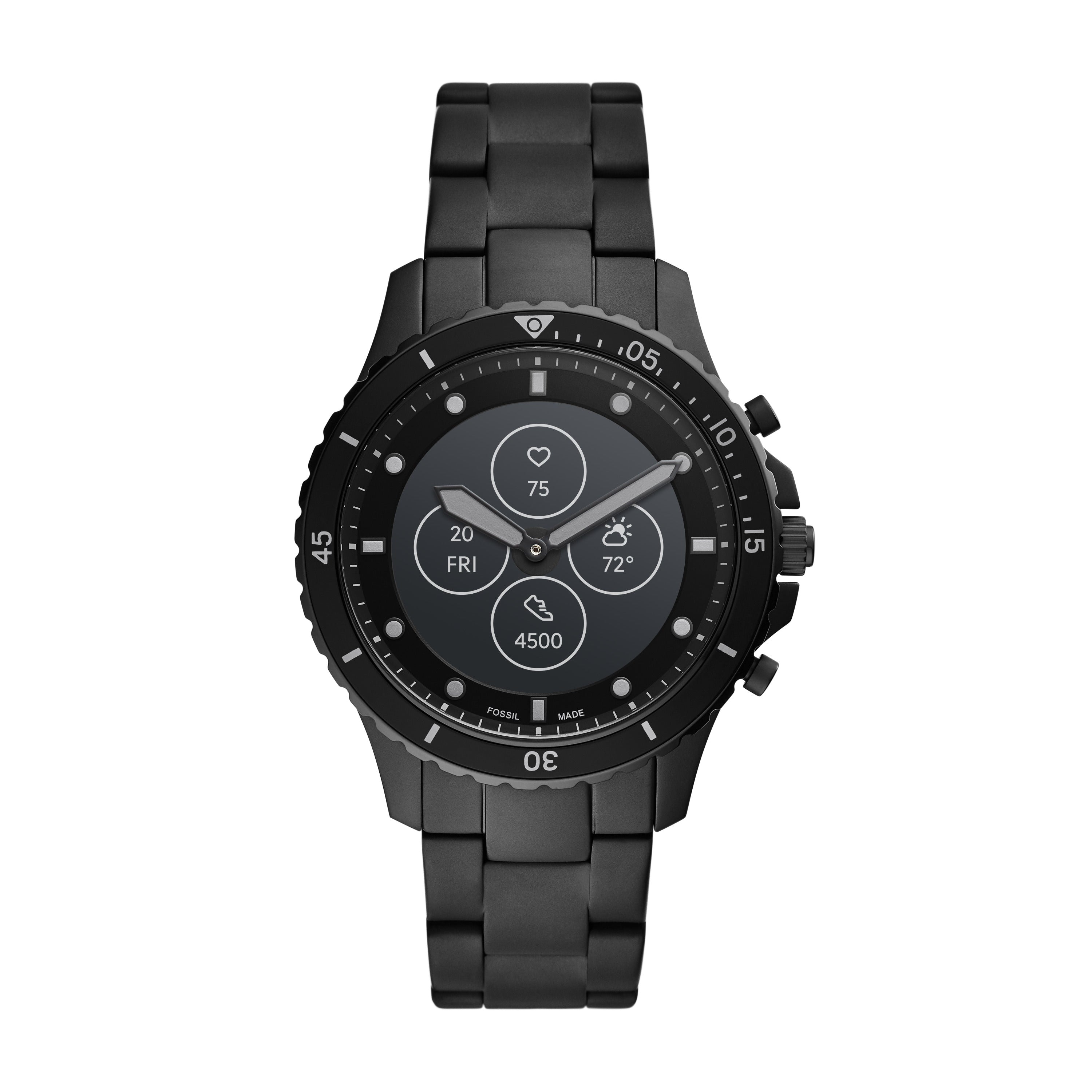 Fossil Hybrid Smartwatch HR FB-01 Stainless – Fossil Malaysia