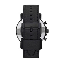 Load image into Gallery viewer, Nate Chronograph Black Leather Watch