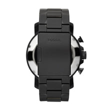 Load image into Gallery viewer, Nate Chronograph Black Stainless Steel Watch