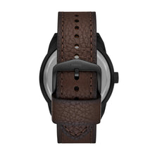 Load image into Gallery viewer, Bronson Twist Brown Leather Watch