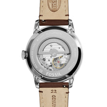 Load image into Gallery viewer, Townsman Automatic Leather Watch Brown