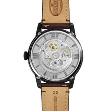 Load image into Gallery viewer, Townsman Automatic Dark Brown Leather Watch