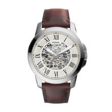 Load image into Gallery viewer, Grant Automatic Dark Brown Leather Watch