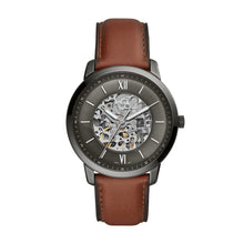 Load image into Gallery viewer, Neutra Automatic Amber Leather Watch