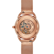 Load image into Gallery viewer, Tailor Mechanical Rose Gold-Tone Stainless Steel Watch