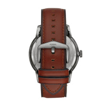 Load image into Gallery viewer, Townsman 48 mm Automatic Amber Leather Watch