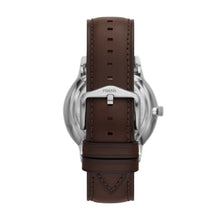 Load image into Gallery viewer, Neutra Automatic Brown Leather Watch