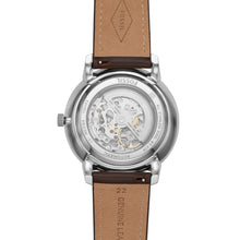 Load image into Gallery viewer, Neutra Automatic Brown Leather Watch