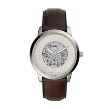 Load image into Gallery viewer, Neutra Automatic Brown Leather Watch