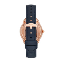 Load image into Gallery viewer, Tailor Automatic Blue Leather Watch