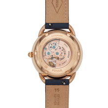 Load image into Gallery viewer, Tailor Automatic Blue Leather Watch