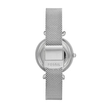 Load image into Gallery viewer, Carlie Mini Automatic Stainless Steel Mesh Watch
