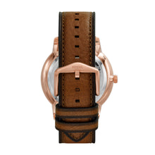 Load image into Gallery viewer, Neutra Automatic Brown Leather Watch