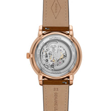 Load image into Gallery viewer, Neutra Automatic Brown Leather Watch