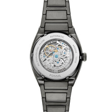 Load image into Gallery viewer, Everett Automatic Smoke Stainless Steel Watch
