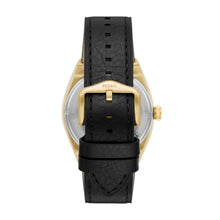 Load image into Gallery viewer, Everett Automatic Black Eco Leather Watch