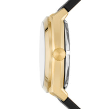 Load image into Gallery viewer, Everett Automatic Black Eco Leather Watch