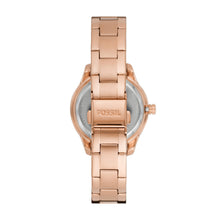 Load image into Gallery viewer, Stella Automatic Rose Gold-Tone Stainless Steel Watch
