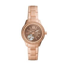 Load image into Gallery viewer, Stella Automatic Rose Gold-Tone Stainless Steel Watch