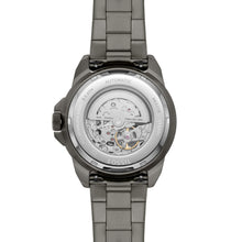 Load image into Gallery viewer, Bronson Automatic Smoke Stainless Steel Watch
