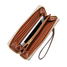 Load image into Gallery viewer, Logan RFID Zip Around Clutch