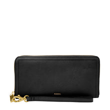 Load image into Gallery viewer, Logan RFID Zip Around Clutch