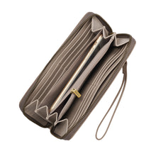Load image into Gallery viewer, Logan RFID Zip Around Clutch