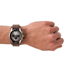 Load image into Gallery viewer, Coachman Chronograph Brown Leather Watch
