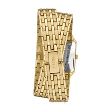 Load image into Gallery viewer, Raquel Three-Hand Date Gold-Tone Stainless Steel Watch

