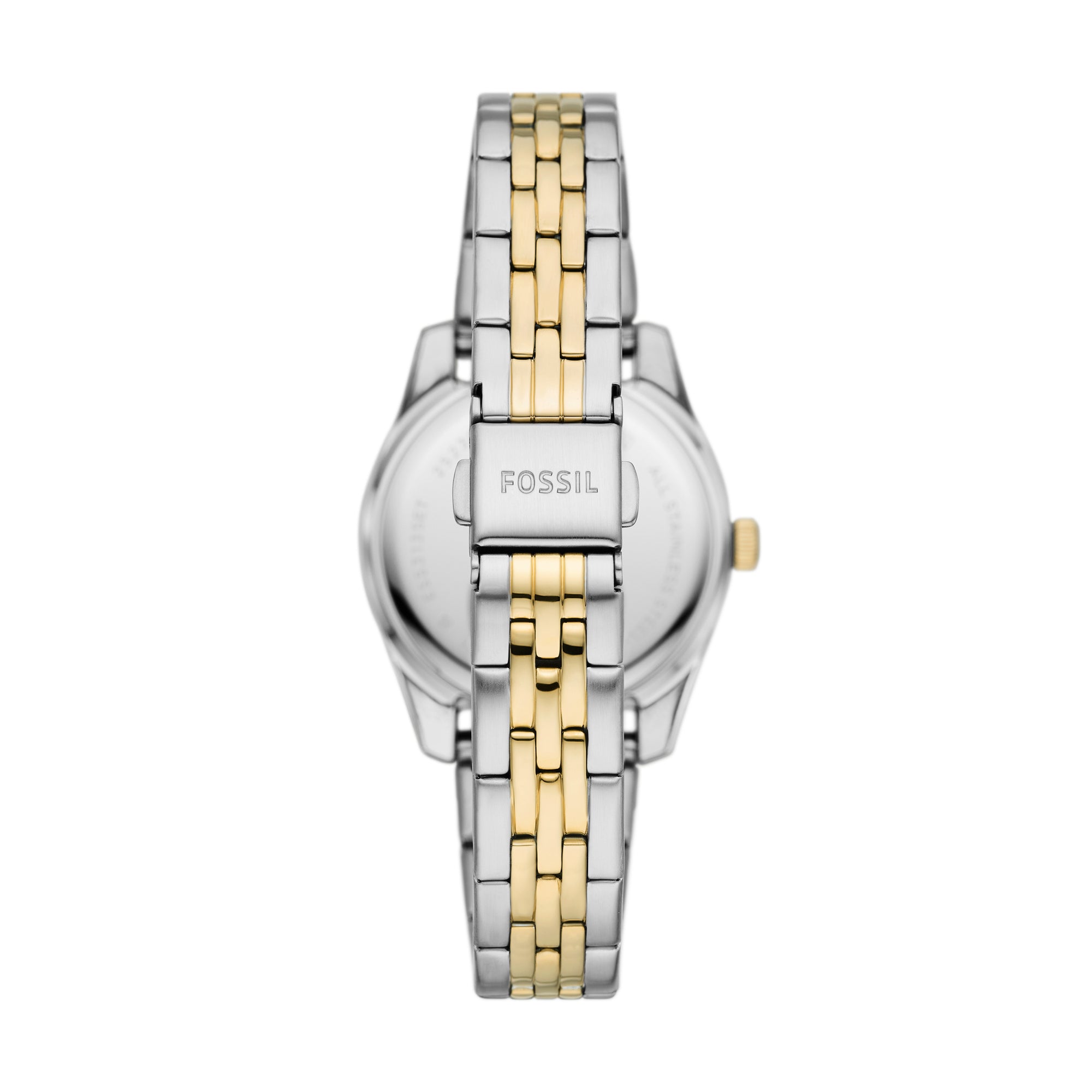 Scarlette Three-Hand Date Gold-Tone Stainless Steel Watch and