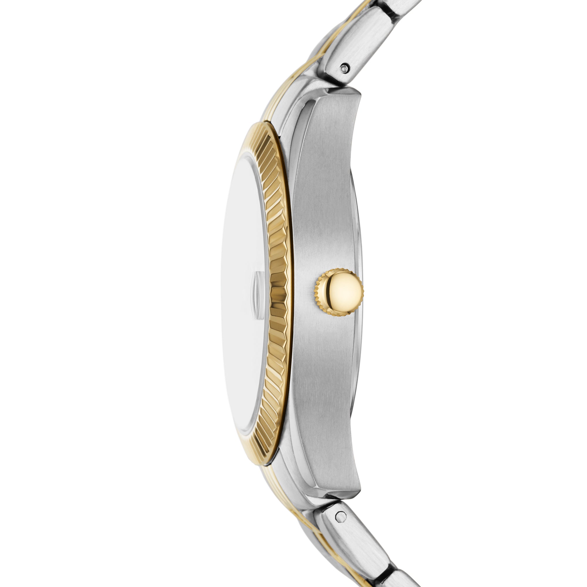 Scarlette Three-Hand Date Gold-Tone Stainless Steel Watch and