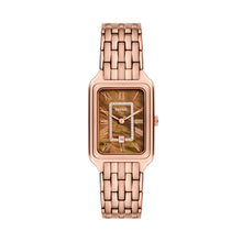 Load image into Gallery viewer, Raquel Three-Hand Date Rose Gold-Tone Stainless Steel Watch
