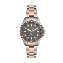 Load image into Gallery viewer, Fossil Blue Dive Three-Hand Two-Tone Stainless Steel Watch
