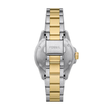 Load image into Gallery viewer, Fossil Blue Dive Three-Hand Two-Tone Stainless Steel Watch
