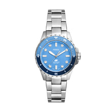 Load image into Gallery viewer, Fossil Blue Dive Three-Hand Stainless Steel Watch
