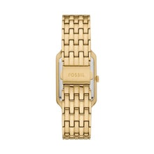 Load image into Gallery viewer, Raquel Three-Hand Date Gold-Tone Stainless Steel Watch
